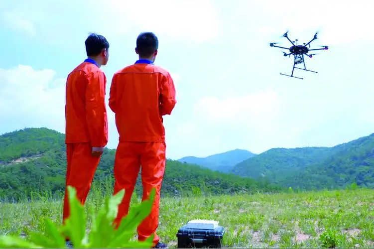 梅里斯达斡尔族无人机倾斜摄影巡检拍摄